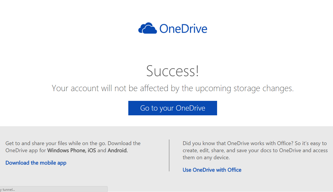 OneDrive Success