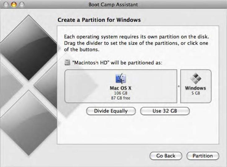 Install Bootcamp
