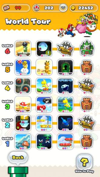 super mario run world tour